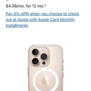 Apple iPhone Case - Cream